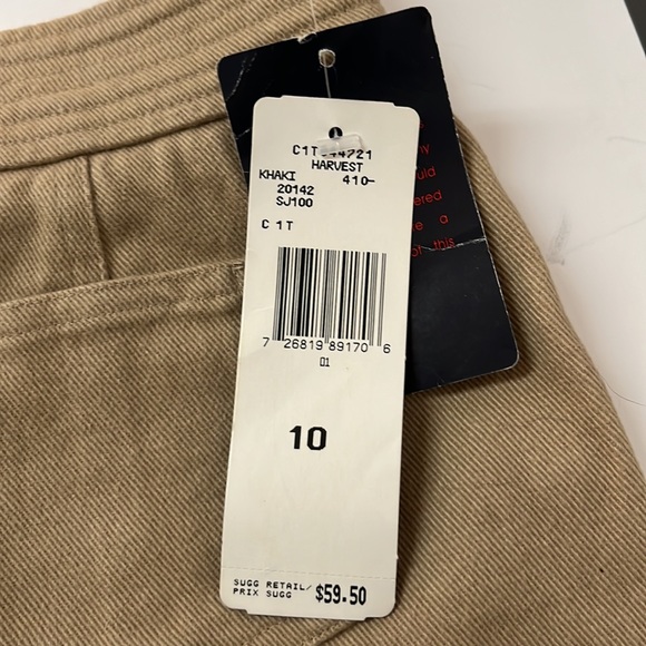 Ralph Lauren khaki colored 100 % cotton Ralph Mini skirt - Picture 3 of 4